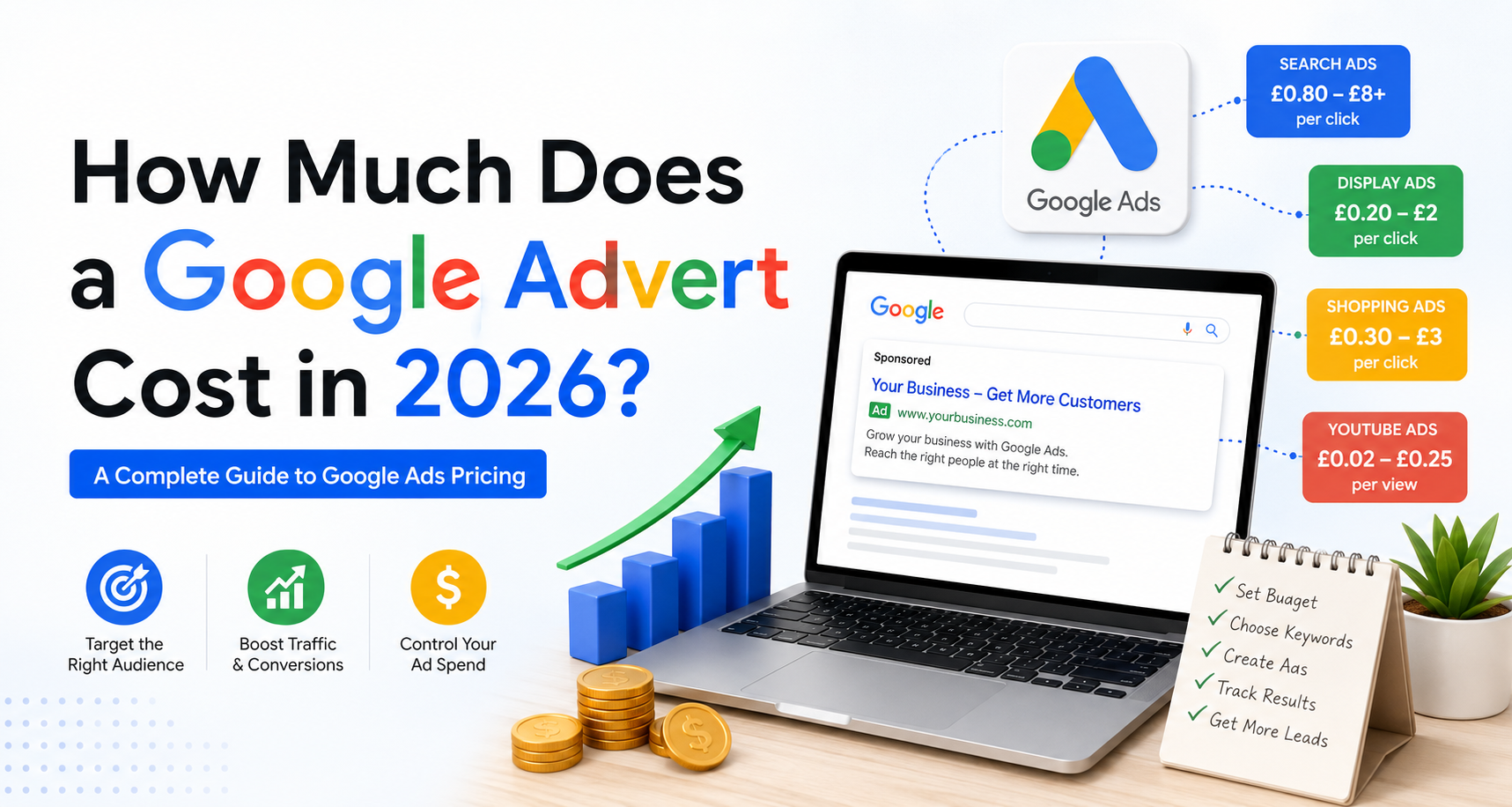 How Much Does a Google Advert Cost in 2026?